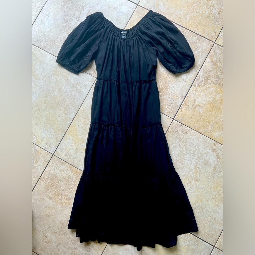 Karen Kane cotton silk dress